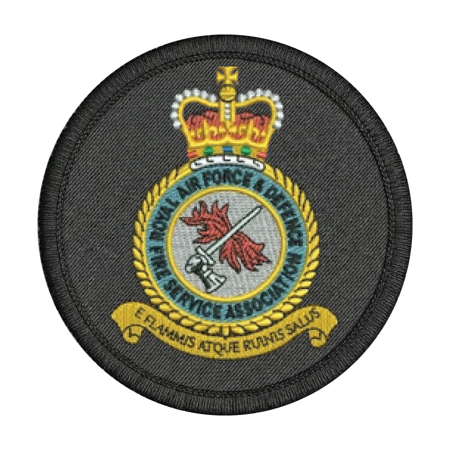 RAF & Defence Fire Service Association Patch