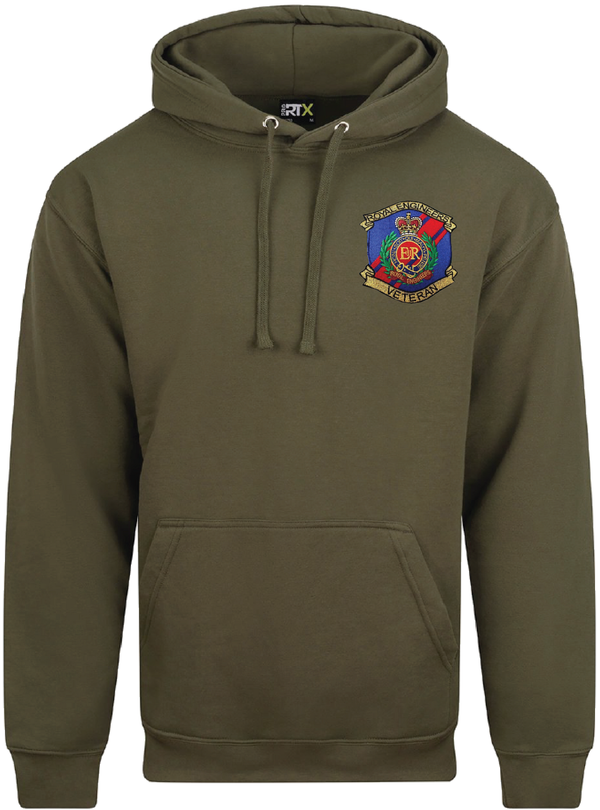 RE Veteran Badge Hoodie