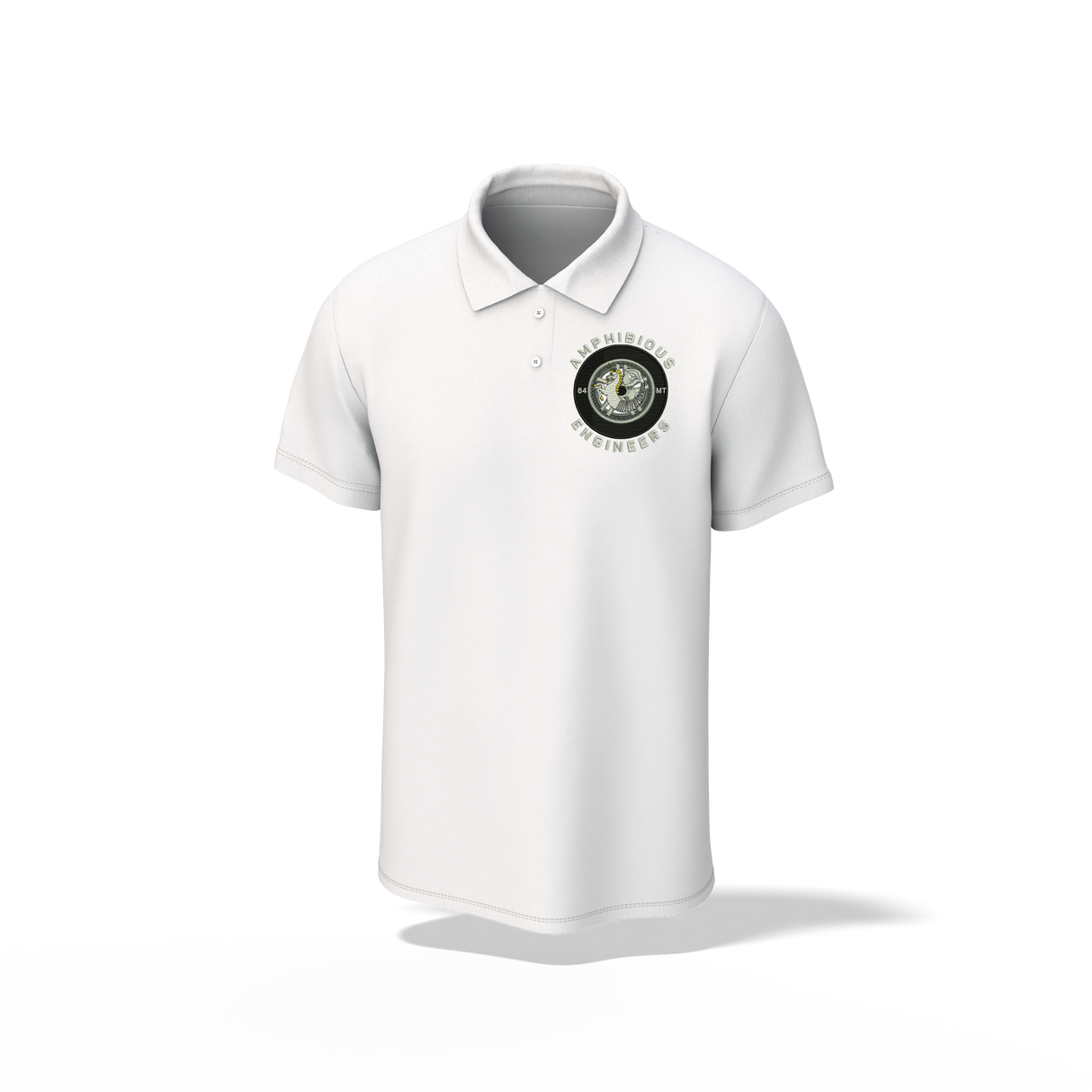 64 MT Embroidered Polo Shirt