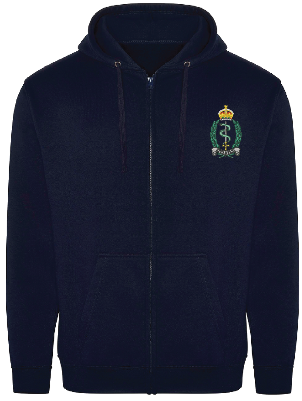 Royal Army Medical Service Zipped Hoodie