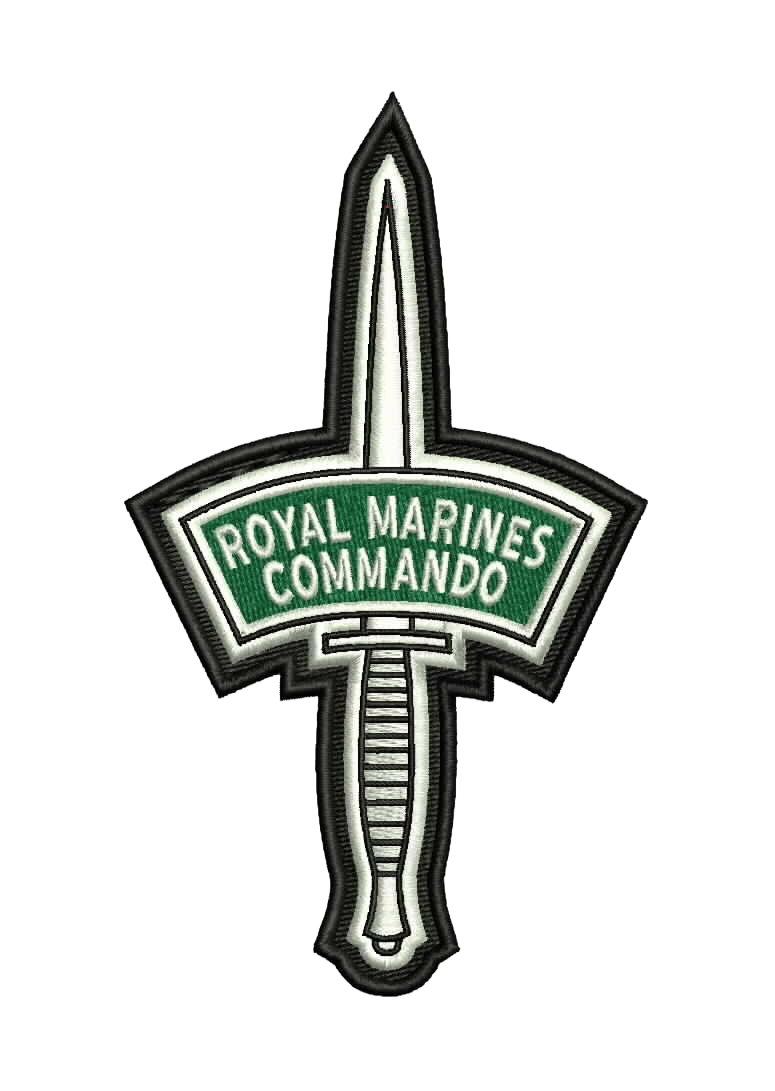Royal Marines Dagger Patch