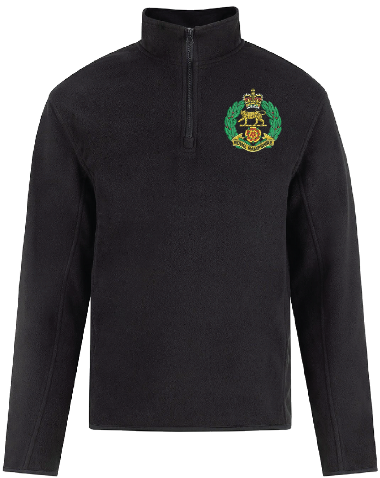 Royal Hampshire Regiment Quarter Zip Fleece