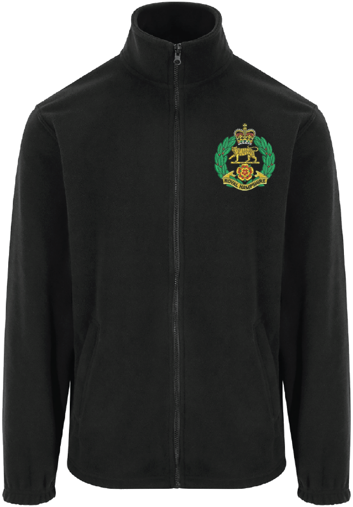 Royal Hampshire Regiment Zipped Fleece