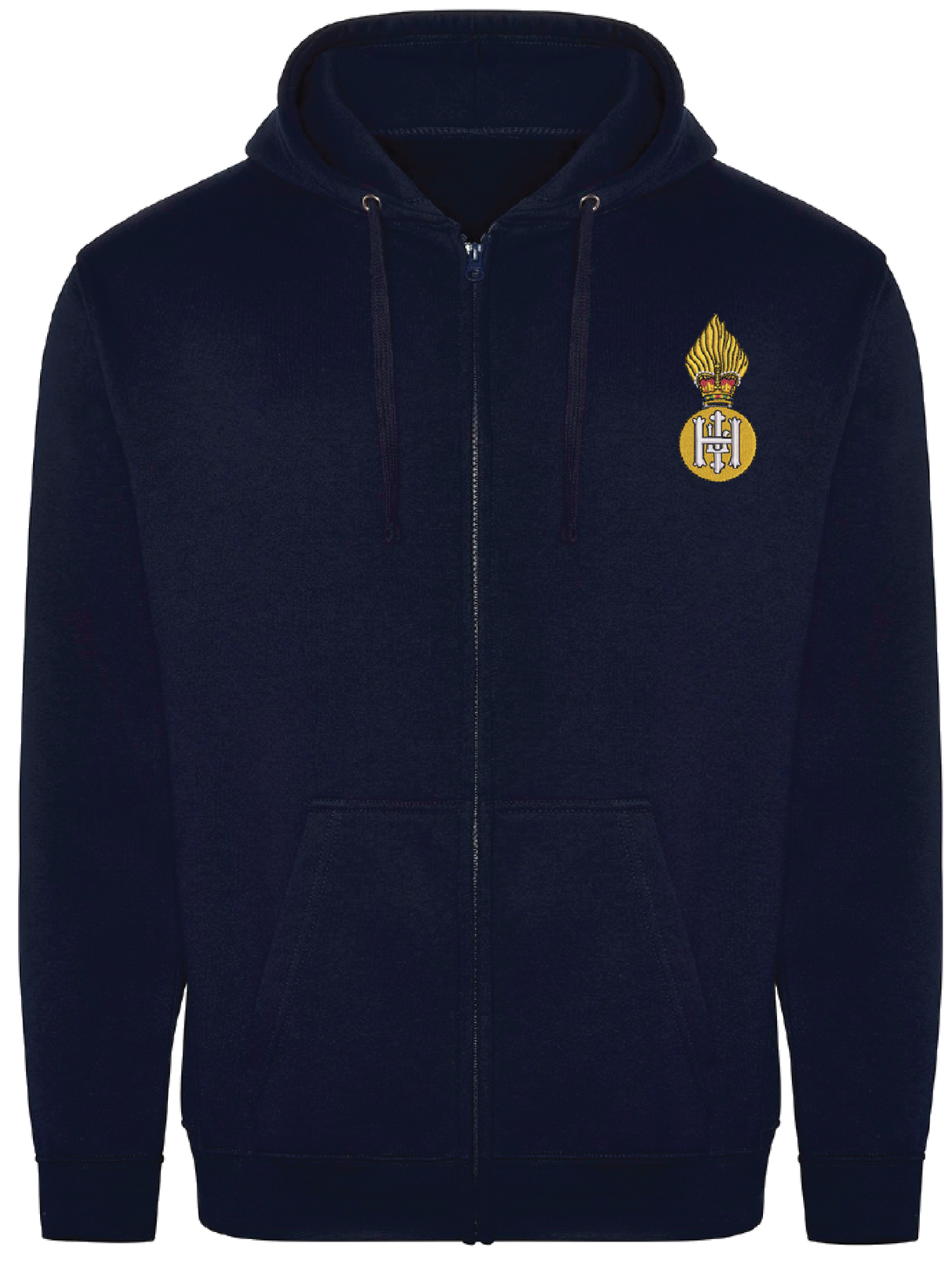 Royal Highland Fusiliers Zipped Hoodie