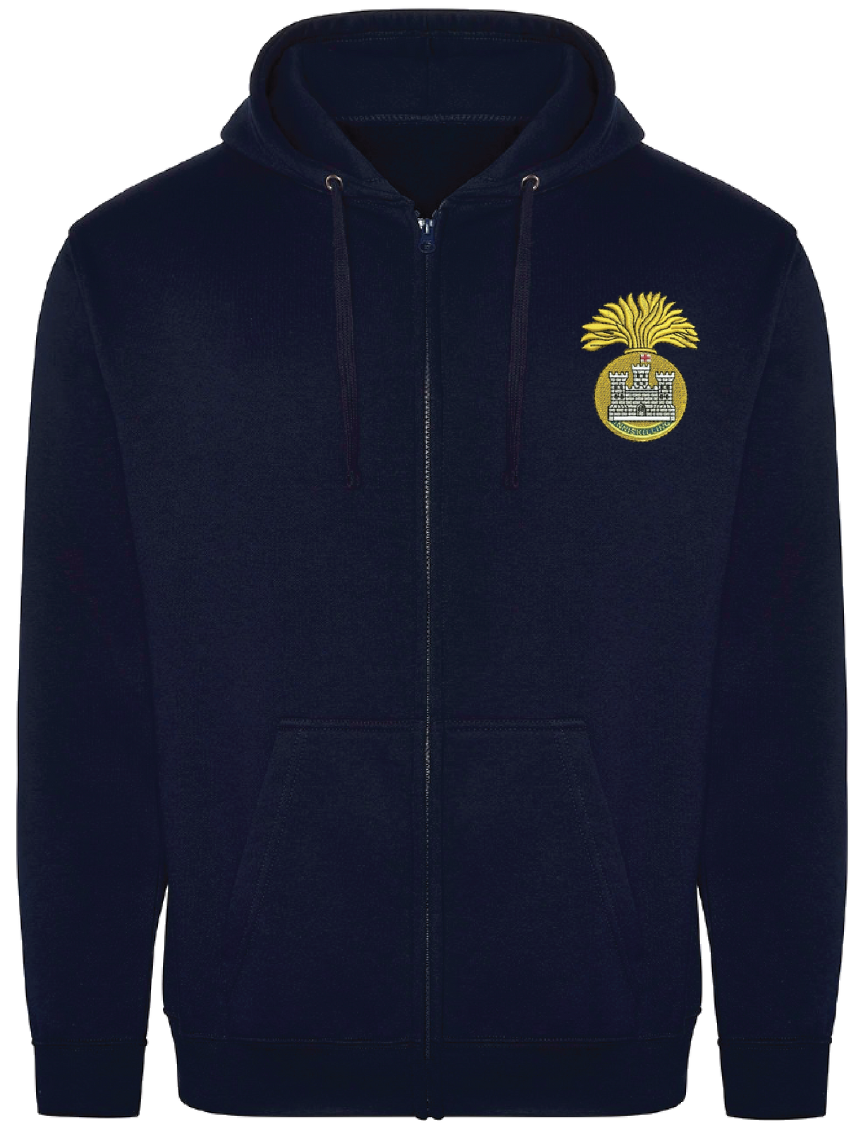 Royal Inniskilling Fusiliers Zipped Hoodie