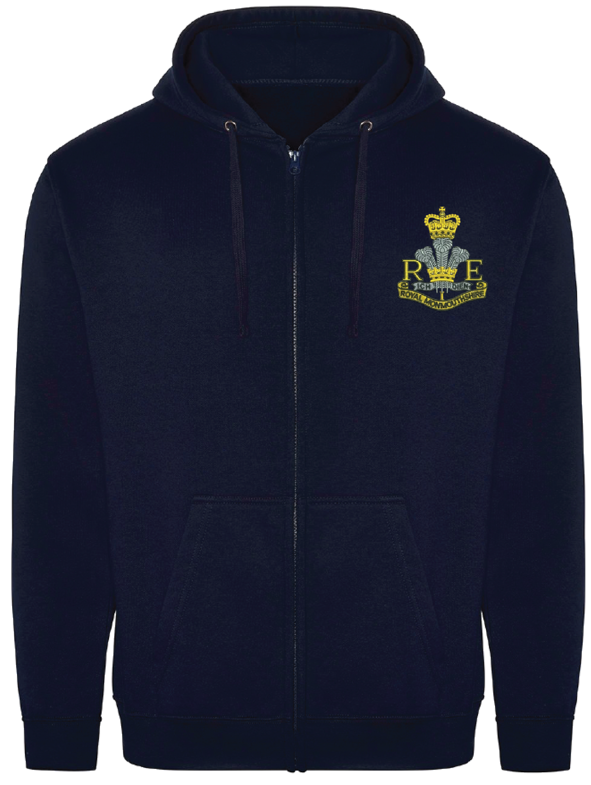 Royal Monmouthshire Royal Engineers Zipped Hoodie