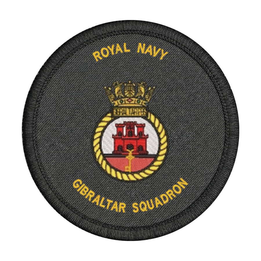 Royal Navy Gibraltar Squadron Patch