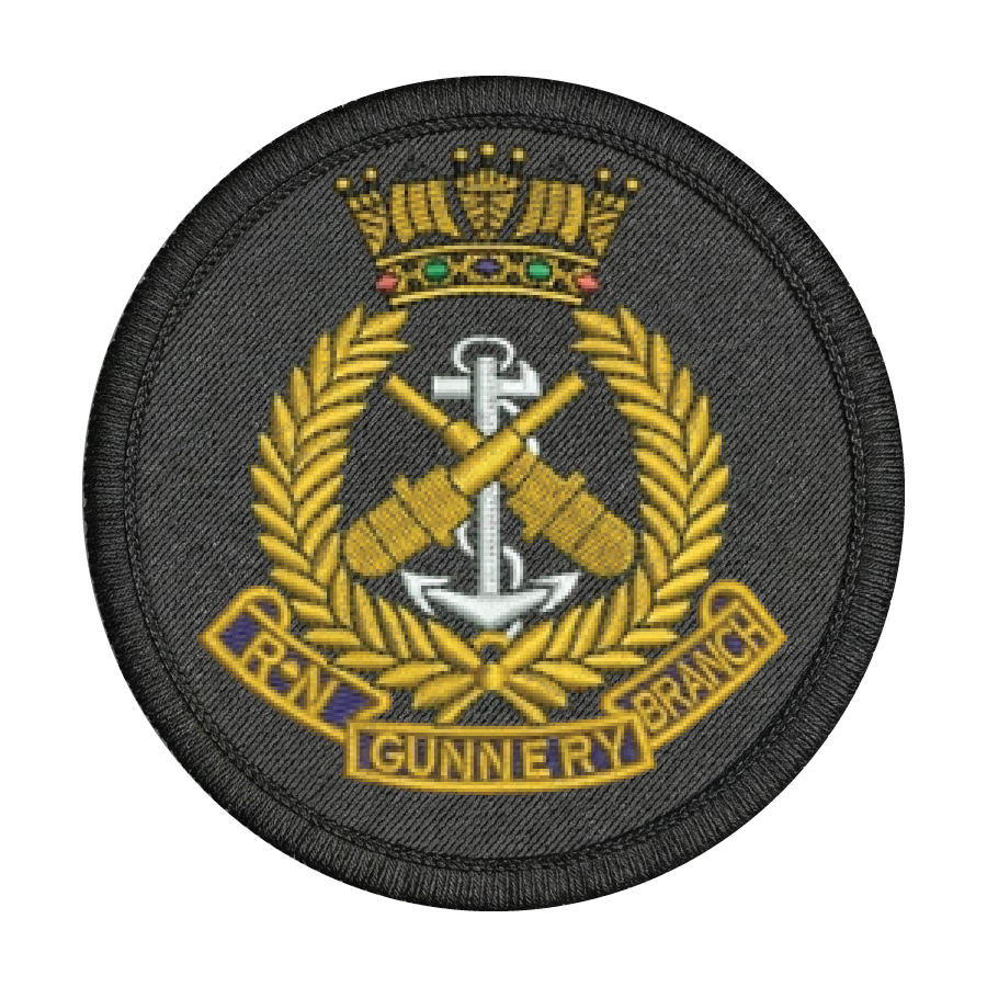 Royal Navy Gunnery Branch Patch