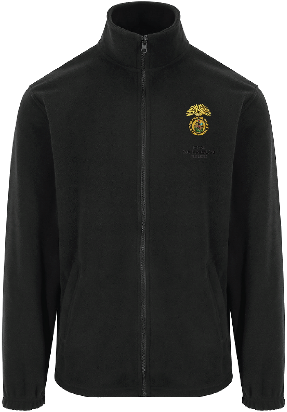 Royal Northumberland Fusiliers Zipped Fleece
