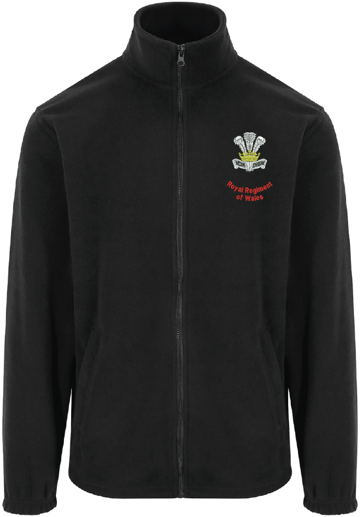 Royal Regiment of Wales Zipped Fleece