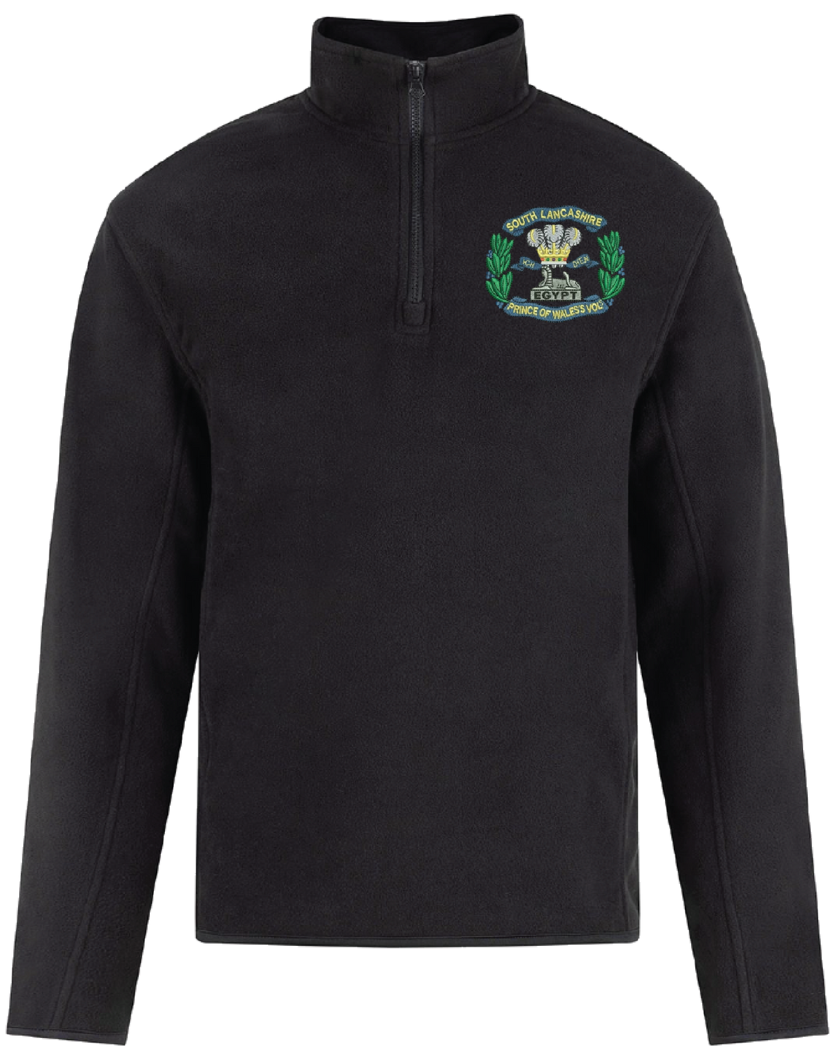 South Lancashire Regiment Quarter Zip Fleece