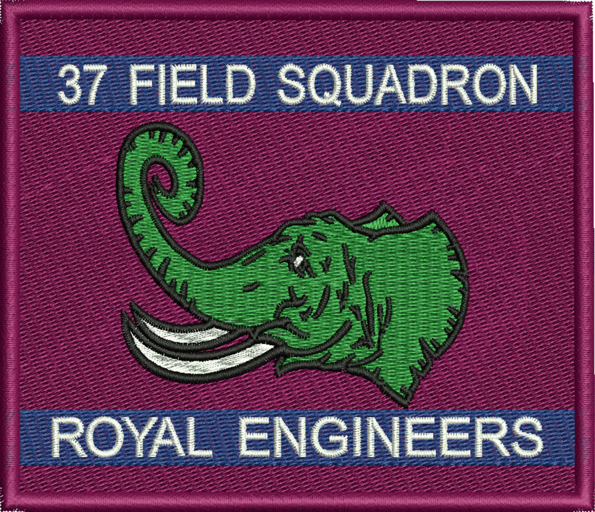 37 Fld Sqn Embroidered Badge