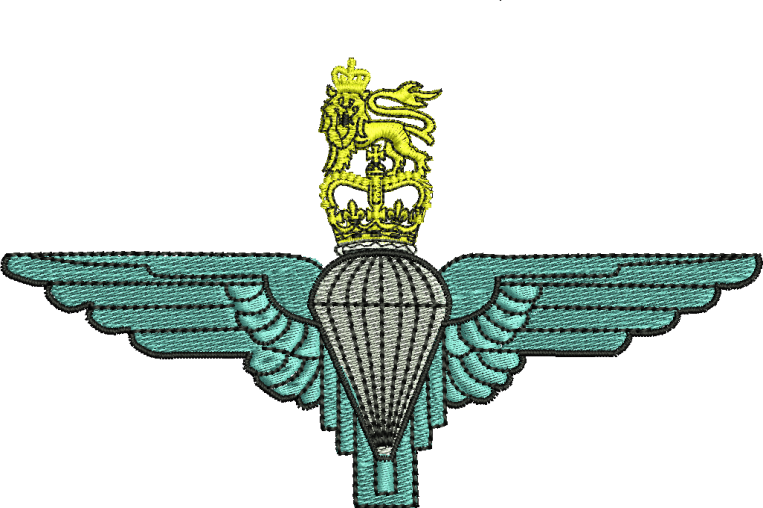 Airborne Forces Para Embroidered Polo Shirt
