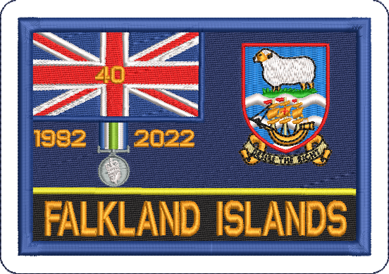 Falklands 40th Anniversary Badge