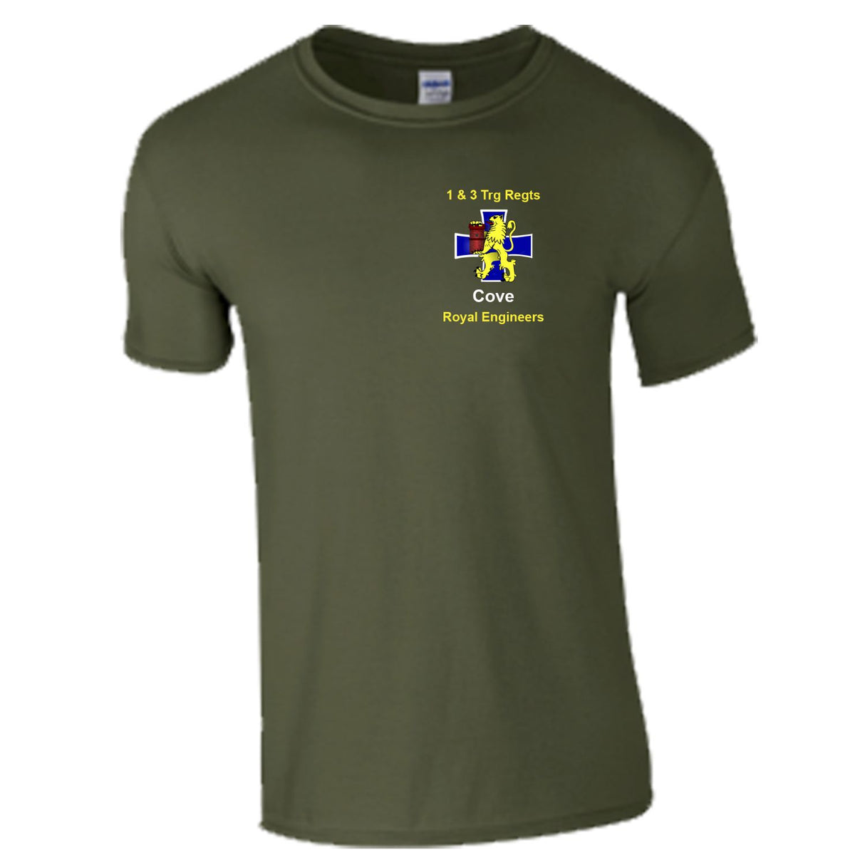 1 & 3 Trg Regiments Embroidered T-Shirt