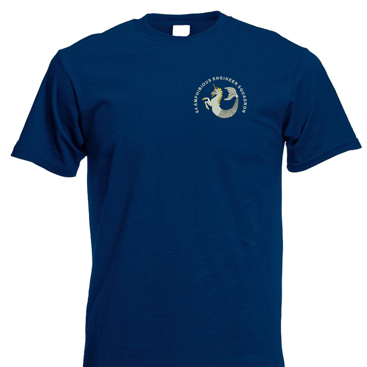 64 Amph Engr Sqn Embroidered T-Shirt