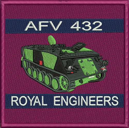 AFV 432 Embroidered Badge