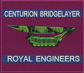 Centurion Bridgelayer Embroidered Badge
