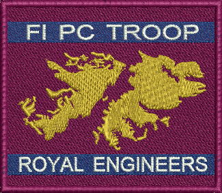 FI PC Troop Royal Engineers Badge