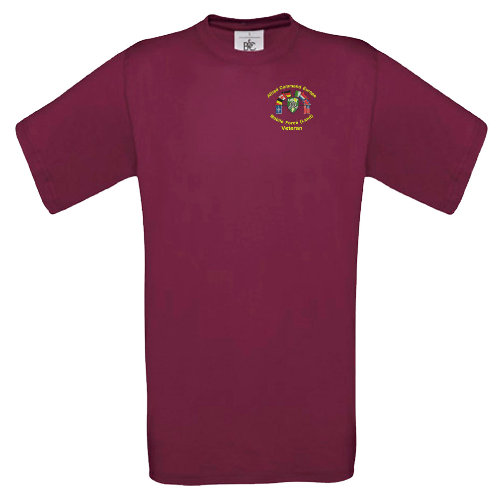 Allied Command (AMF) Embroidered T-Shirt