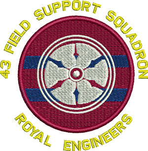 43 Fld Sp Sqn Embroidered T-Shirt