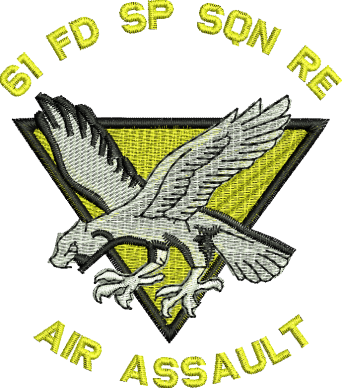 61 Air Support Embroidered Polo Shirt