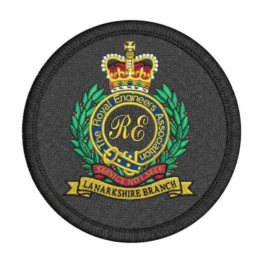 The Royal Engineers Lanarkshire Branch Patch