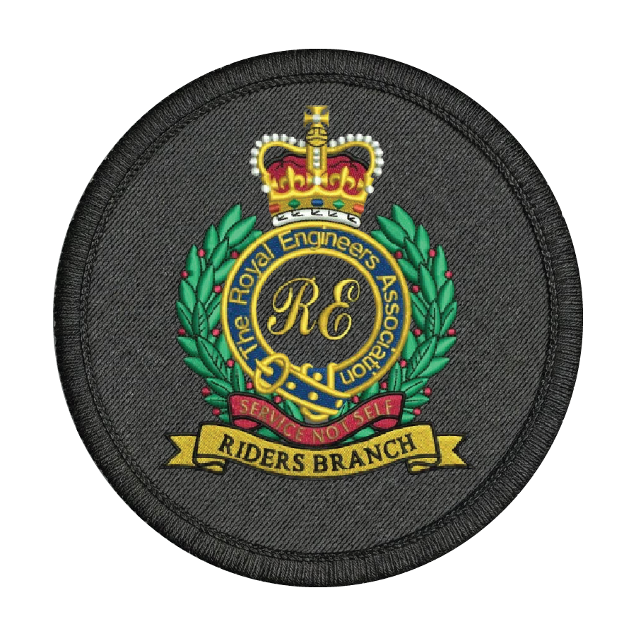 The Royal Engineers Riders Branch Patch