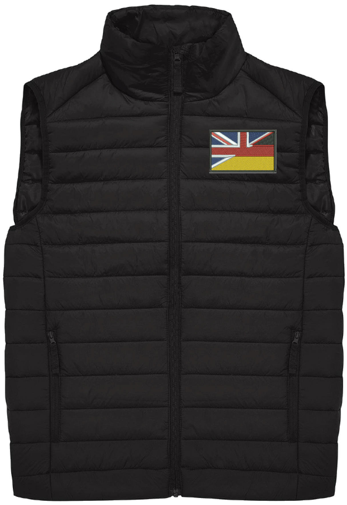 UK German Flag Padded Gilet