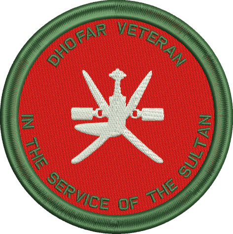 Dhofar Embroidered Badge