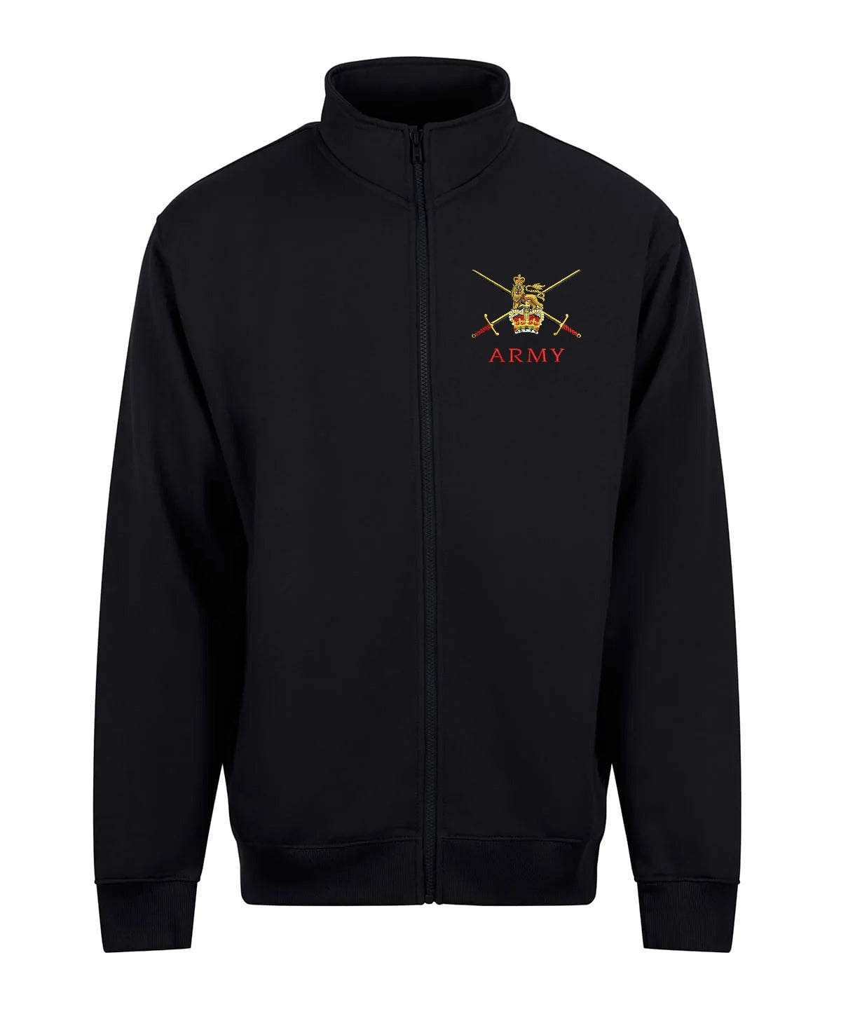 British Army crossed swords Quarter Zip Fleece