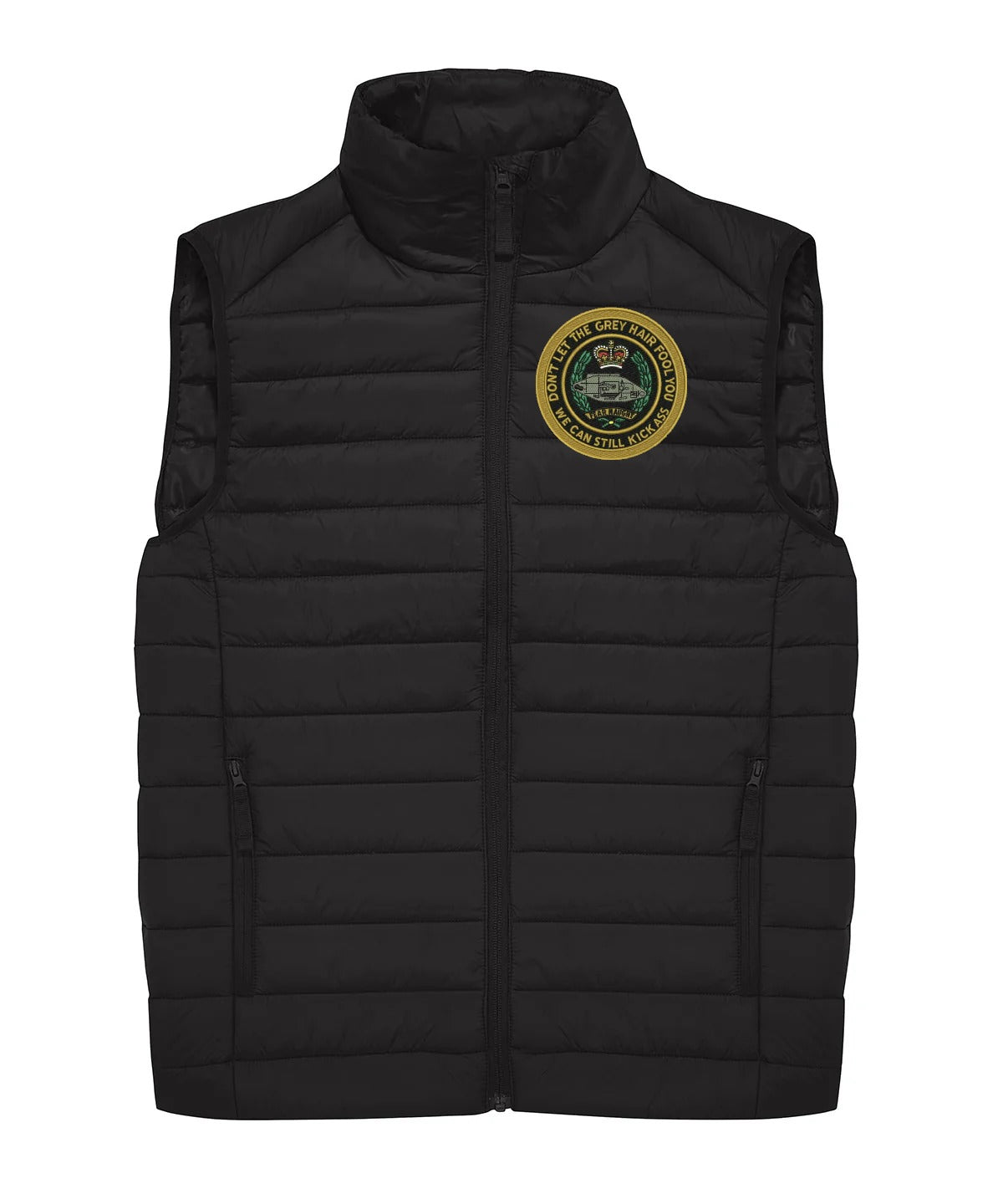Royal Tank Regiment Veteran Padded Gilet
