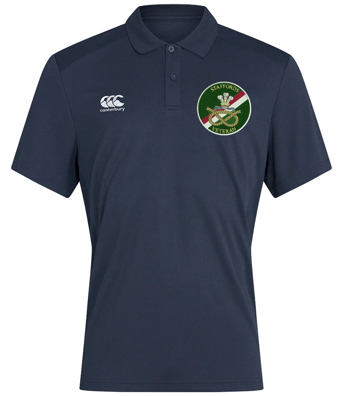 Staffords Veteran Canterbury Club Dry Polo Navy