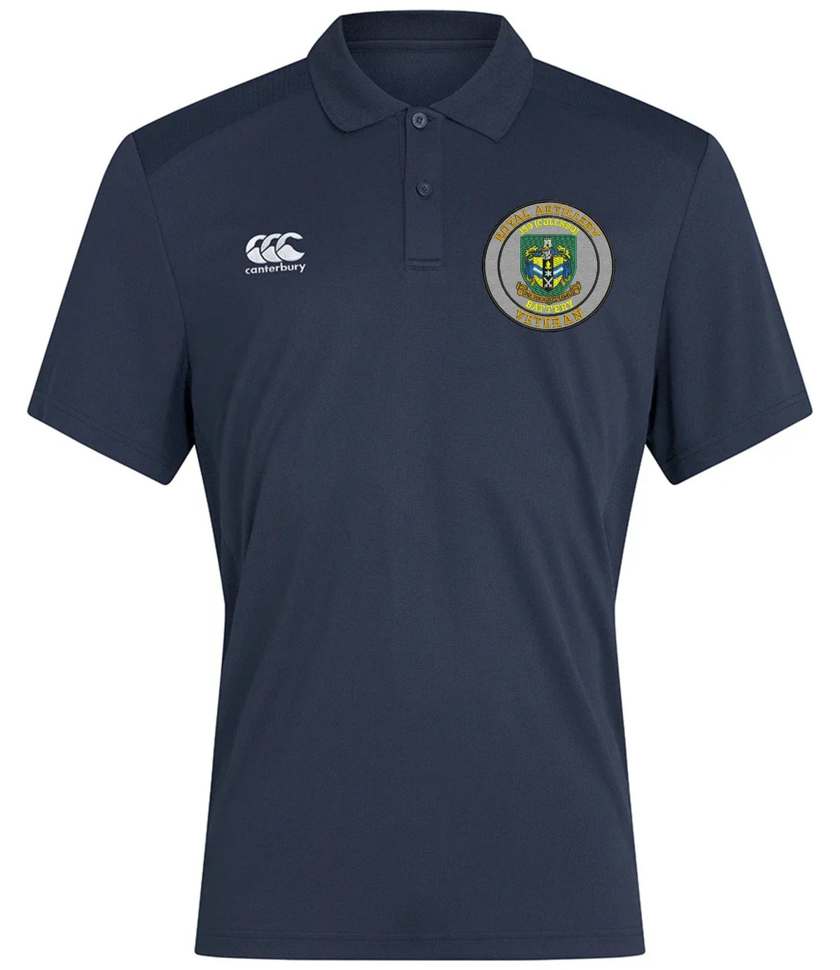 Royal Artillery Veteran Canterbury Club Dry Polo Navy