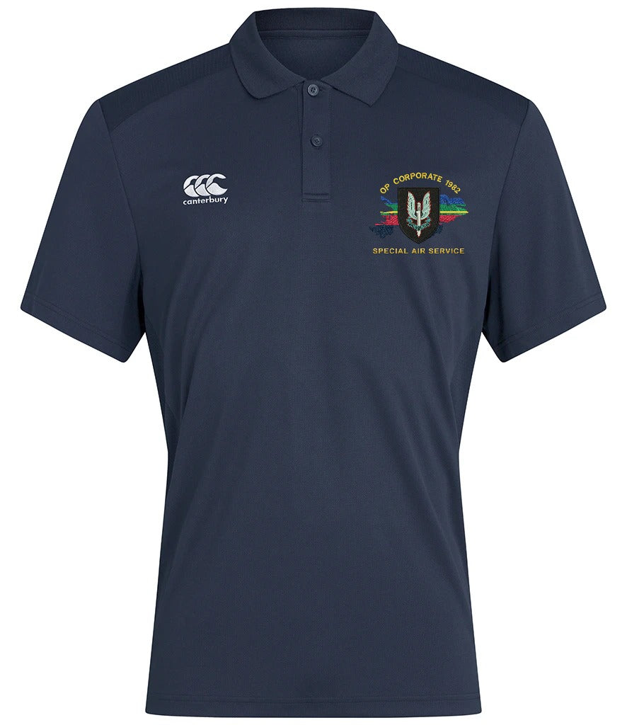 Op Corporate Special Air Service Canterbury polo in Navy