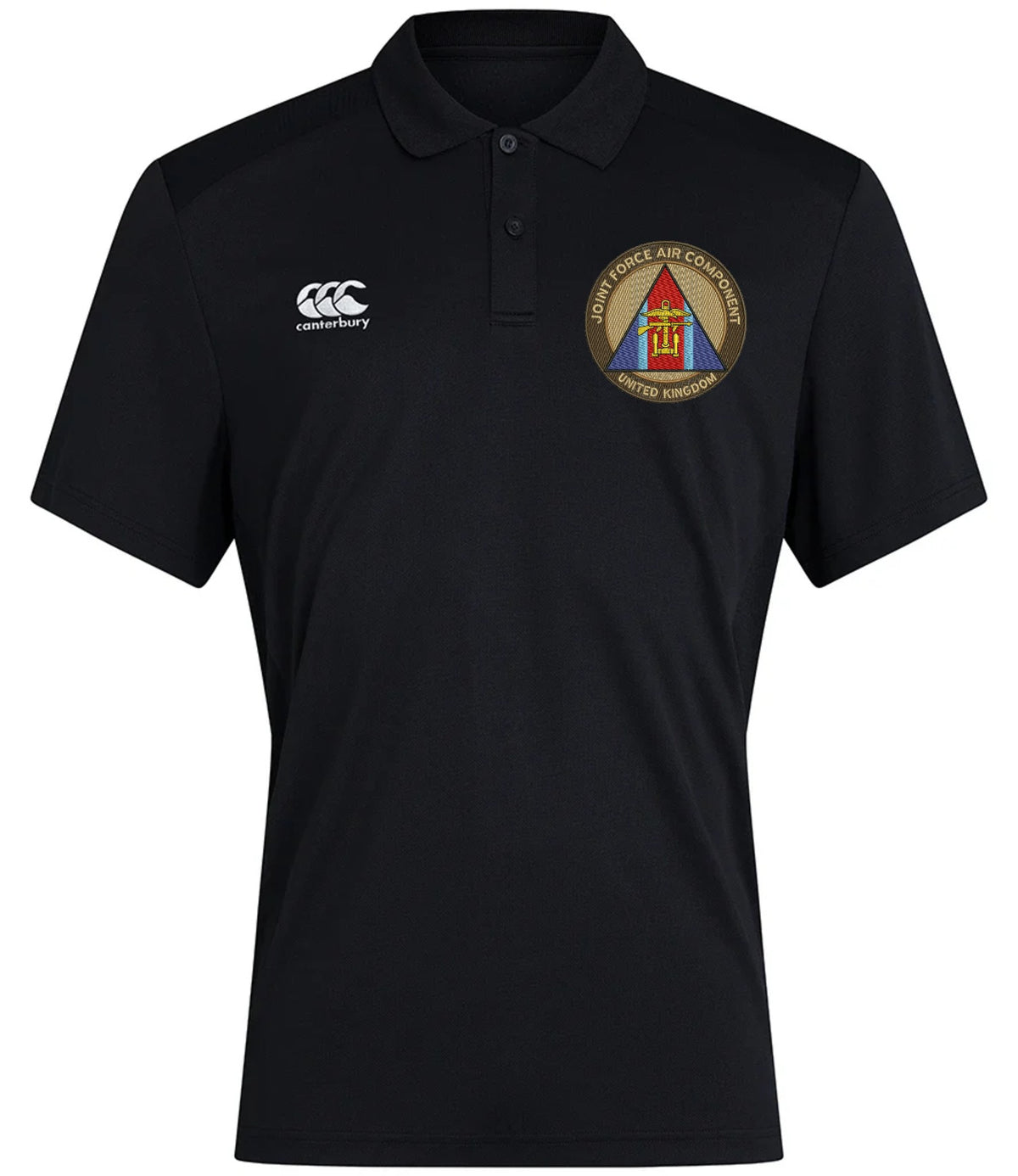 Joint Force Air Component Canterbury Club Dry Polo Black