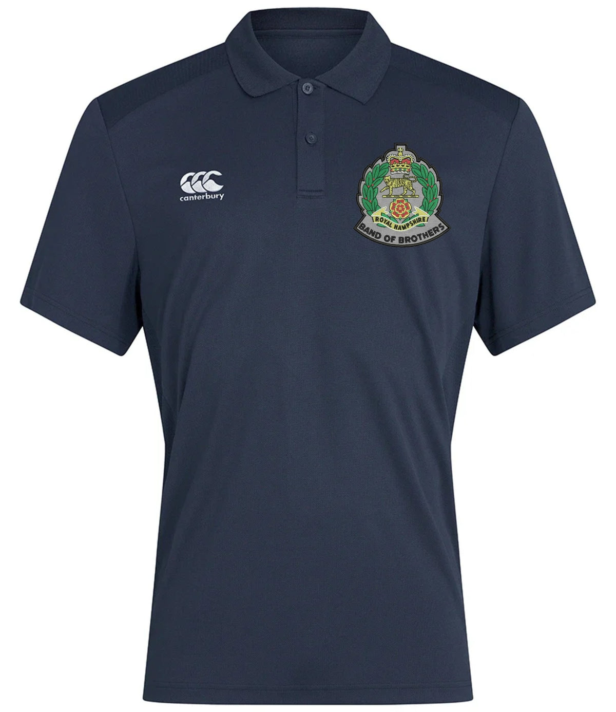 Royal Hampshire Band of Brothers Canterbury Club Dry Polo Navy