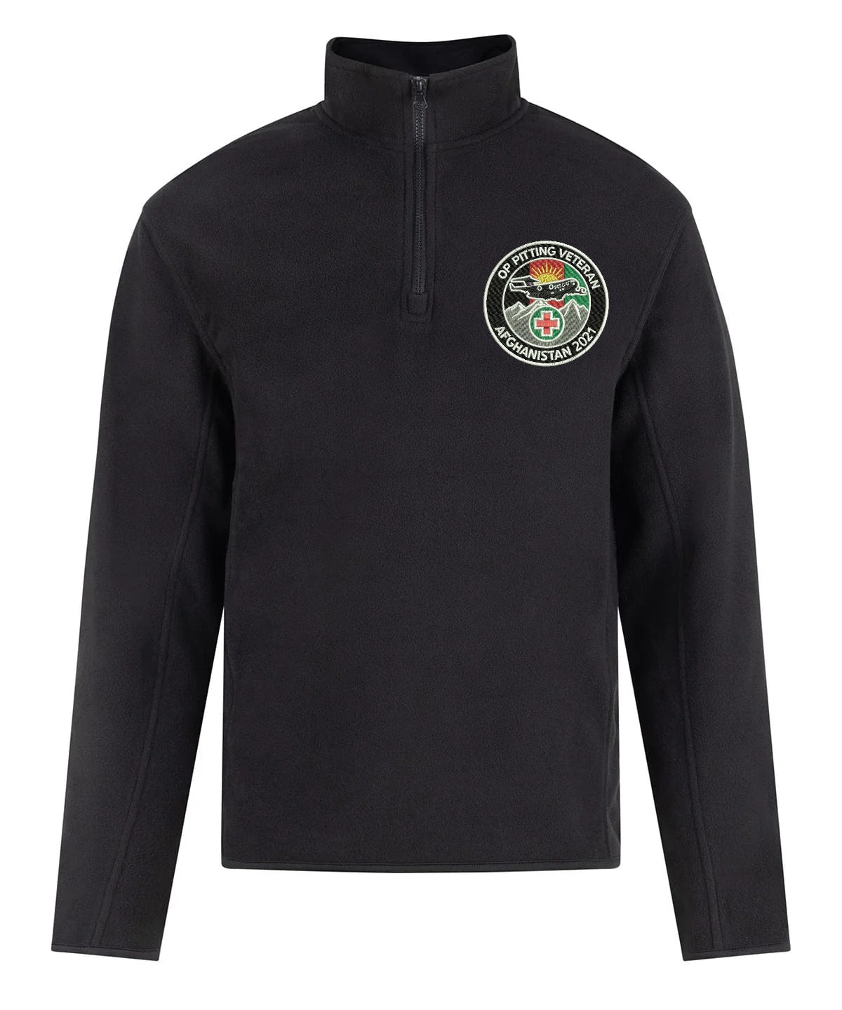 Op Pitting Veteran Zipped Fleece