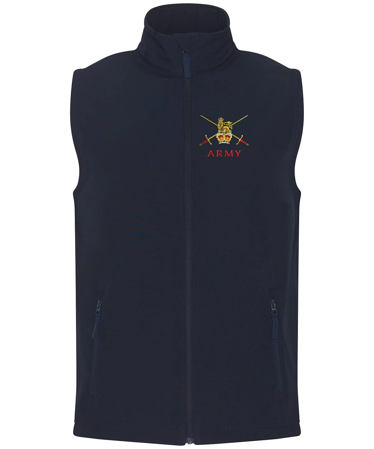 British Army crossed swords Gilet
