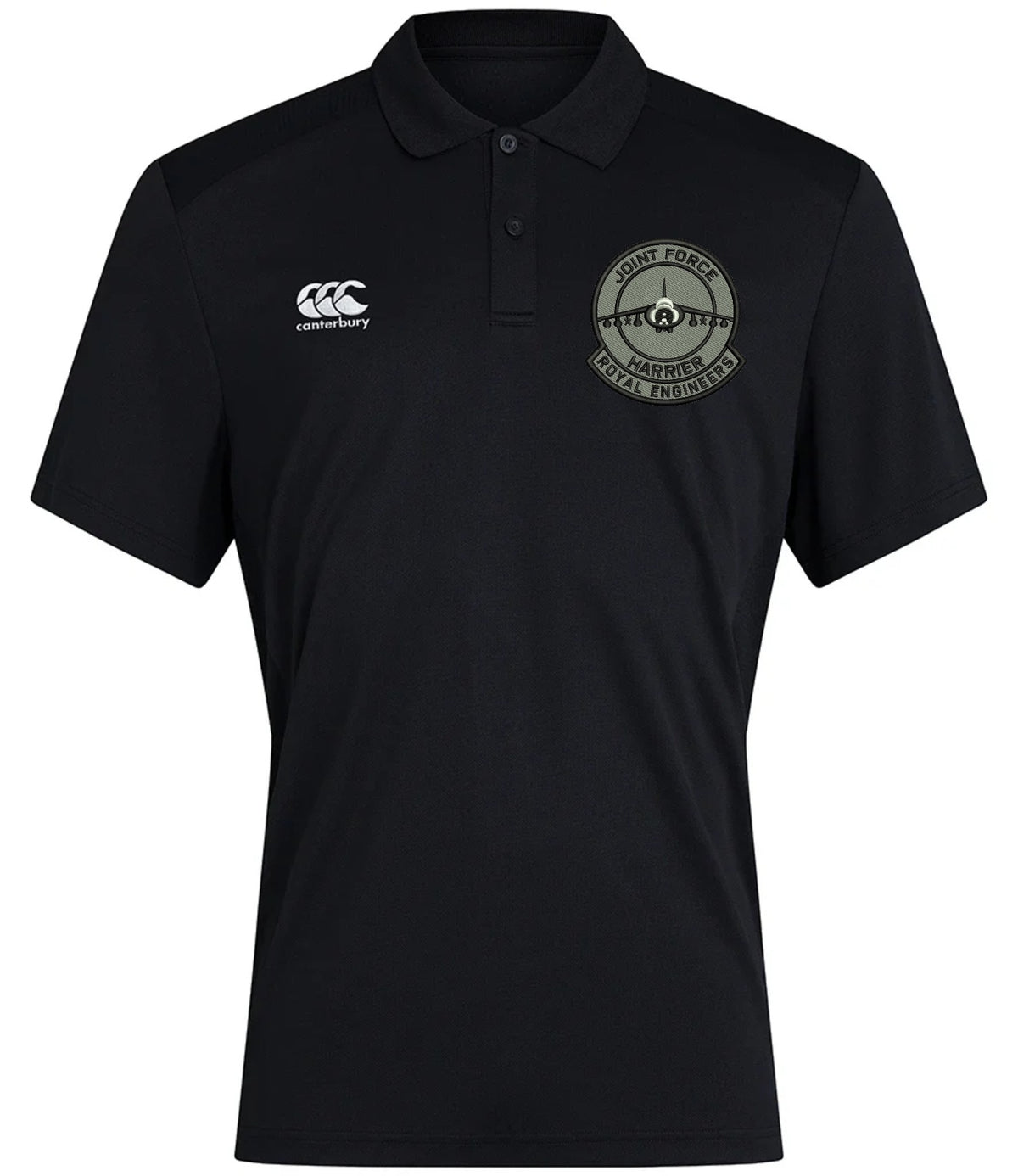 Joint Force Harrier Canterbury Club Dry Polo Black
