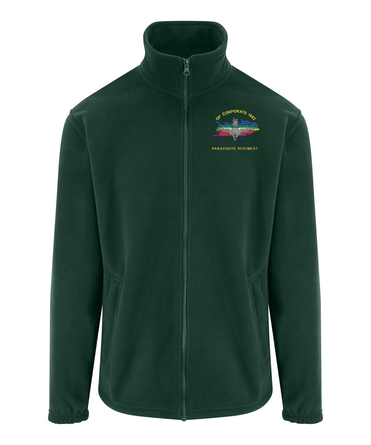 Op Corporate Parachute Regiment Zipped Fleece