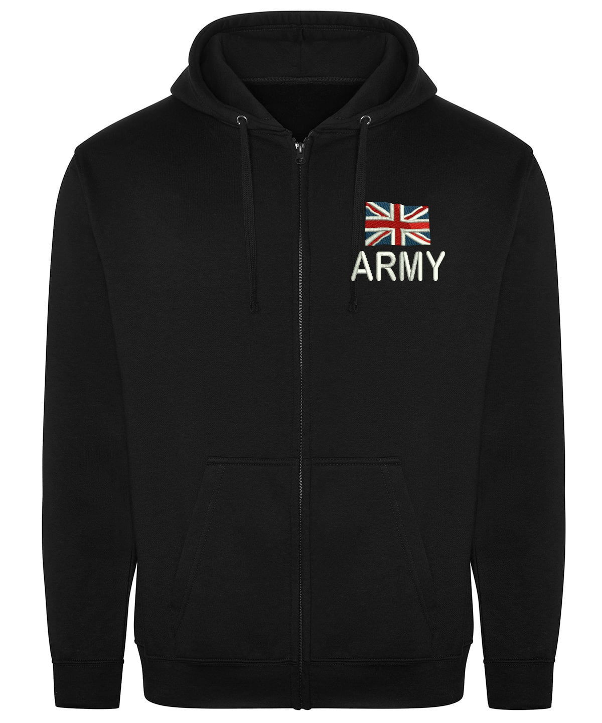 Army NEW Logo Zipped Hoodie