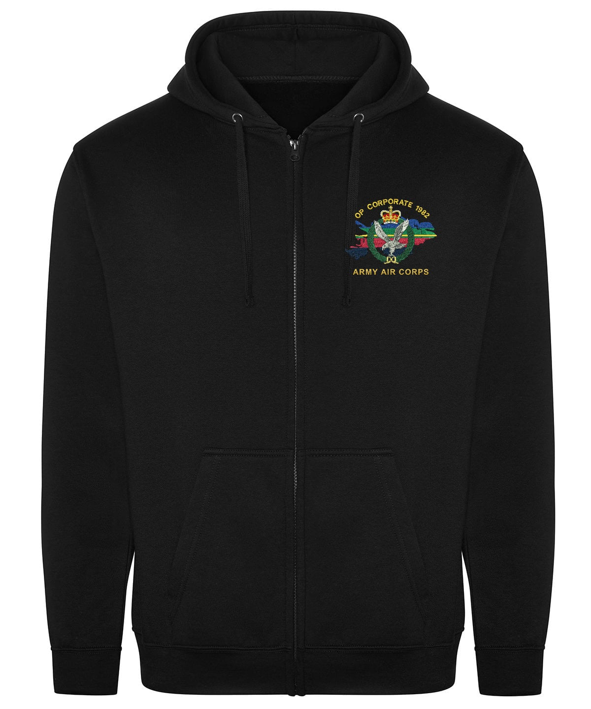 Op Corporate Army Air Corps Zipped Hoodie