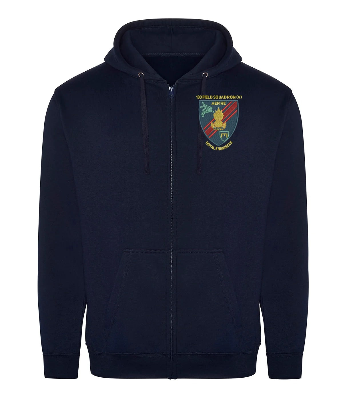 130 Field Squadron Zipped Hoodie