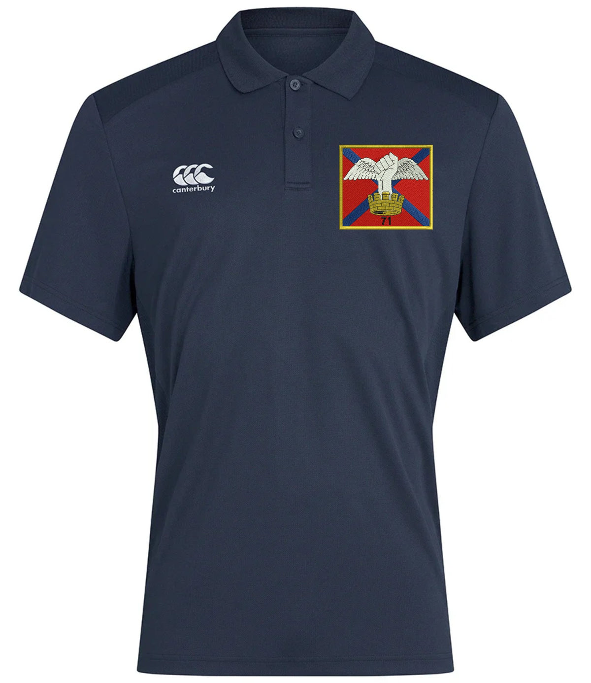 71 Engineer Regiment Canterbury Club Dry Polo Navy