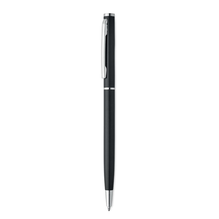 Engraved Recycled Aluminium Pen, Black