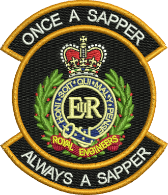 Once A Sapper Badge