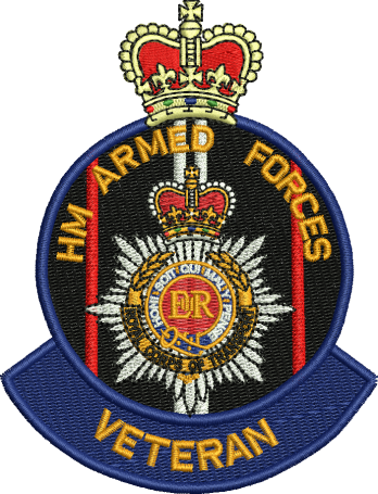 RCT Veteran Embroidered Badge