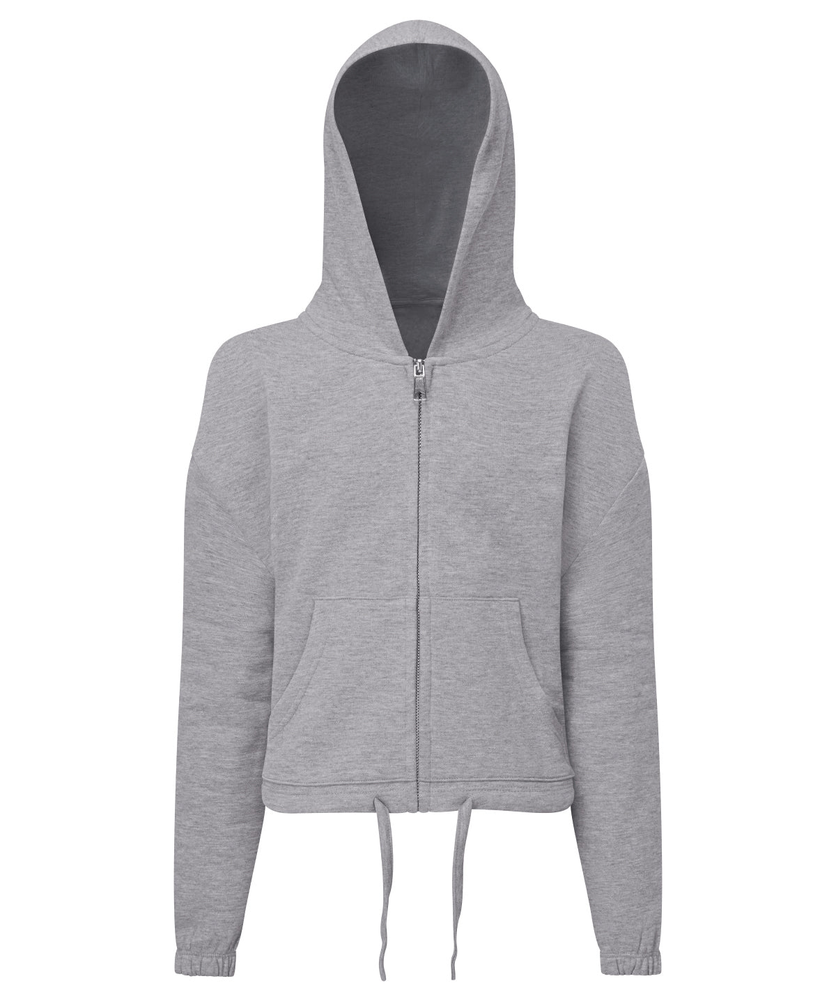 Kids TriDri Recycled Cropped Oversize Full-Zip Hoodie