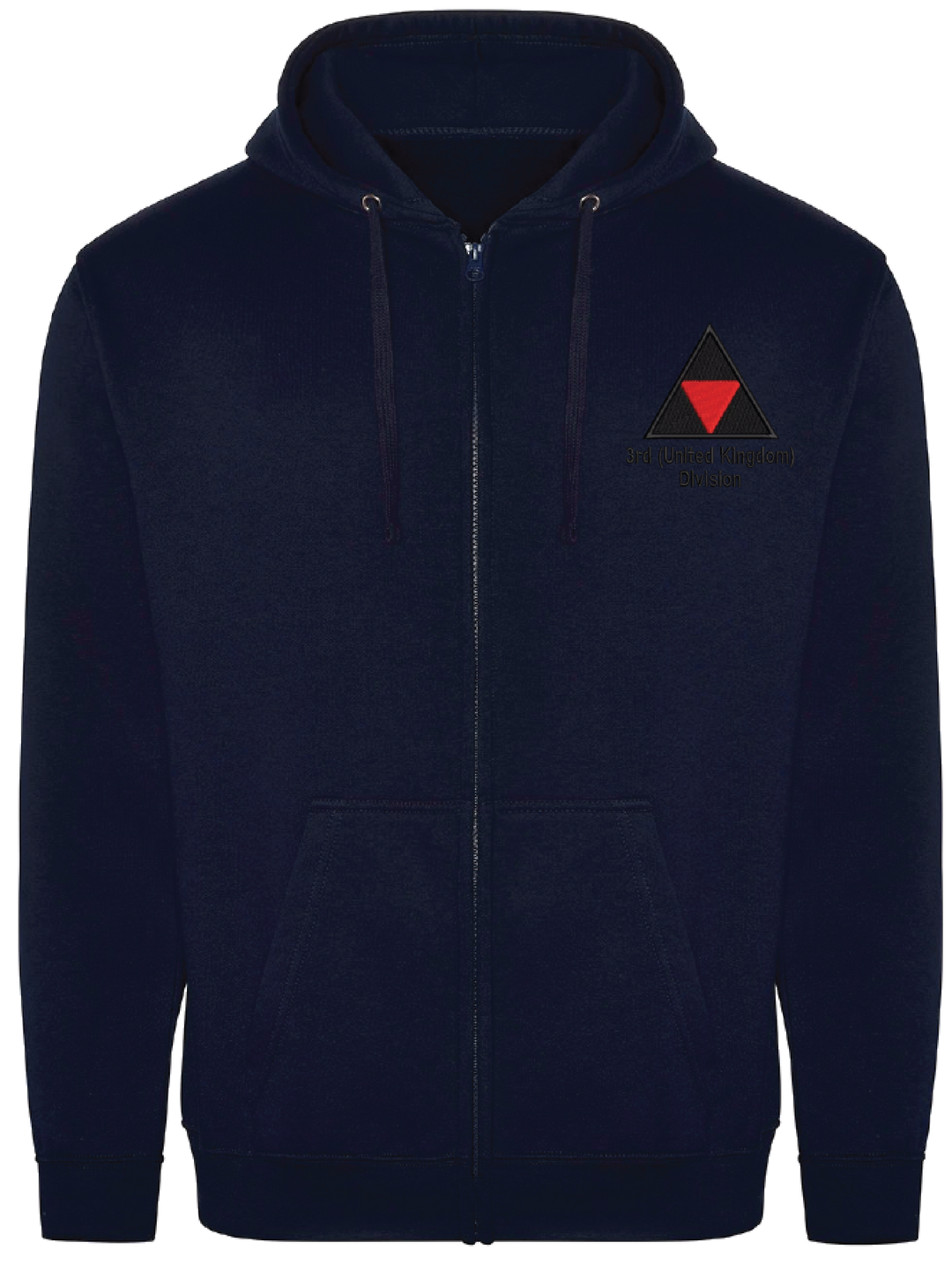 3rd United Kingdom Division Zipped Hoodie